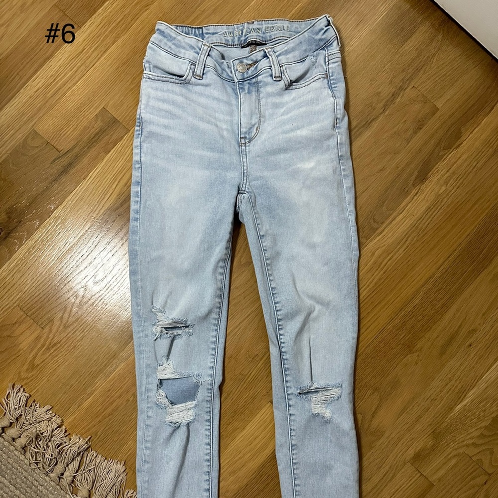 AE JEANS HI-RISE JEGGING